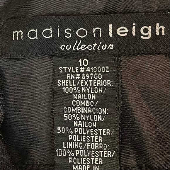 Madison Leigh Black Sequined DollCore Party Event Balloon Hem Dress NWOT Size 10 - Picture 9 of 9